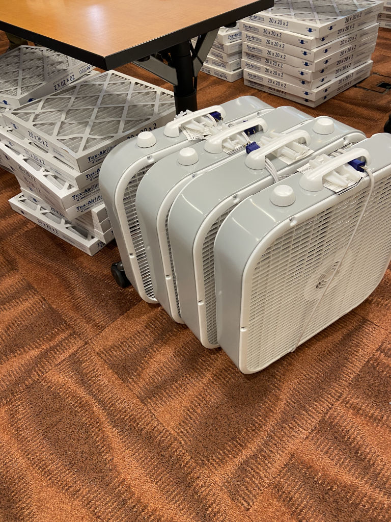 mar-2022-1 a display of air filters